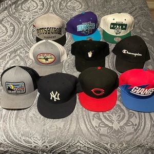 New Era Sports Team & Red Dirt Co & Dad hats